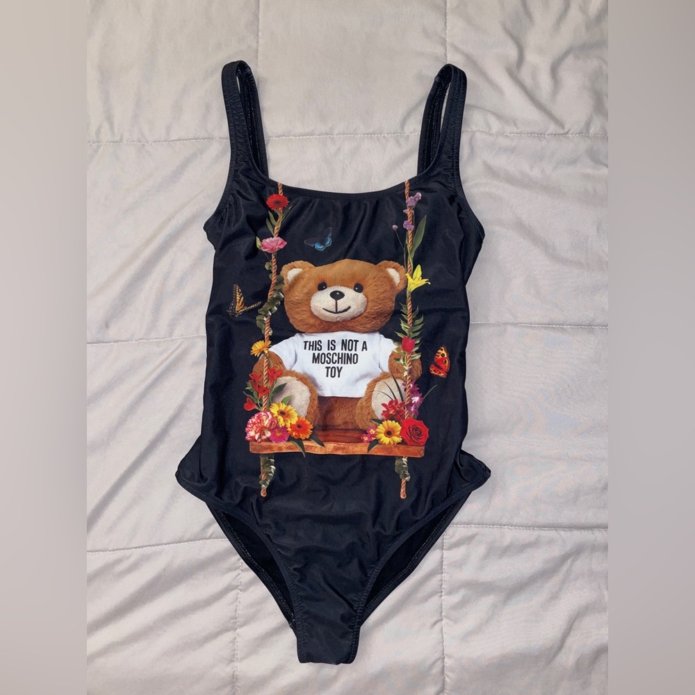 MOSCHINO - One Piece Bathing Suit - Size: 2